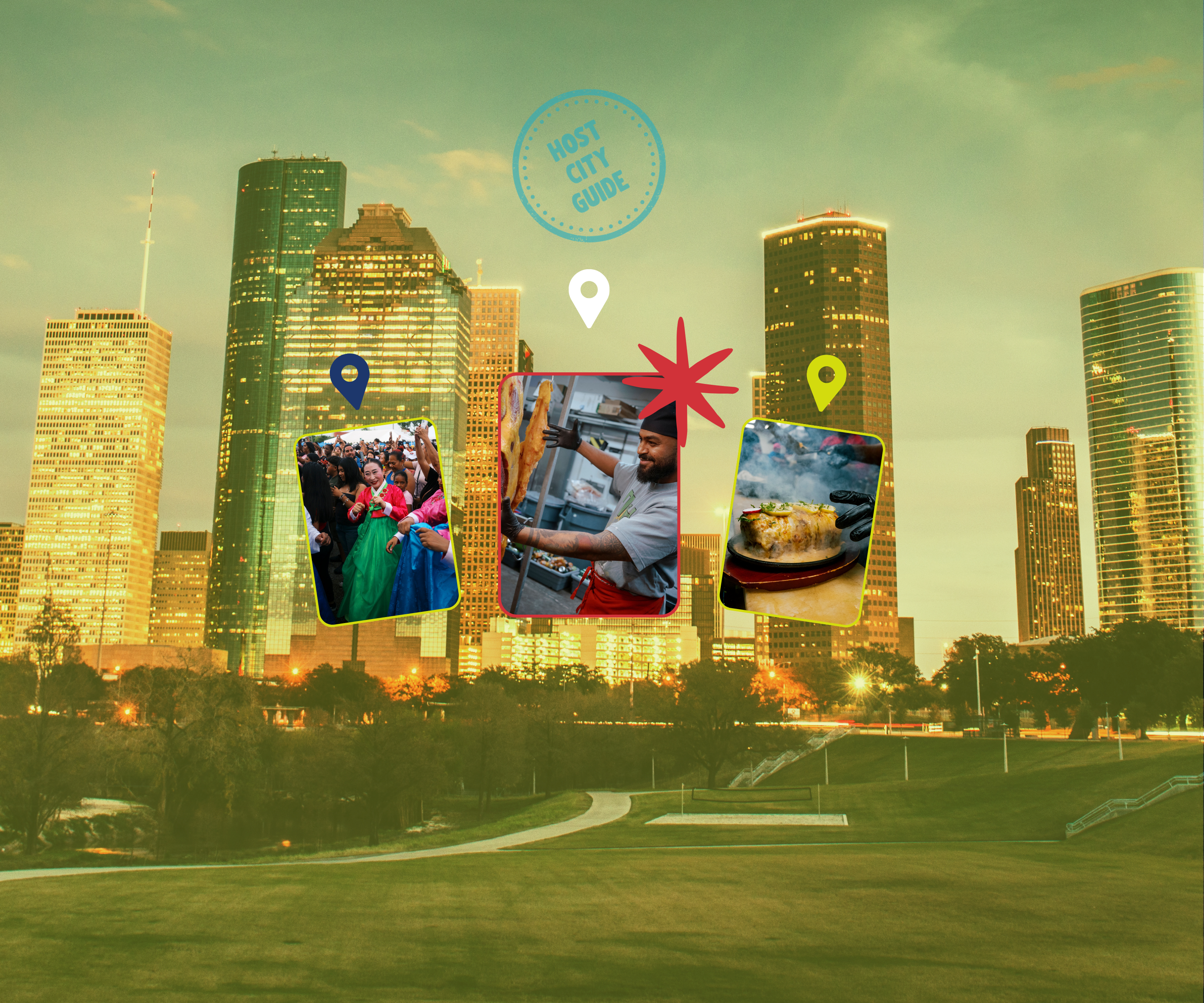 Houston city view